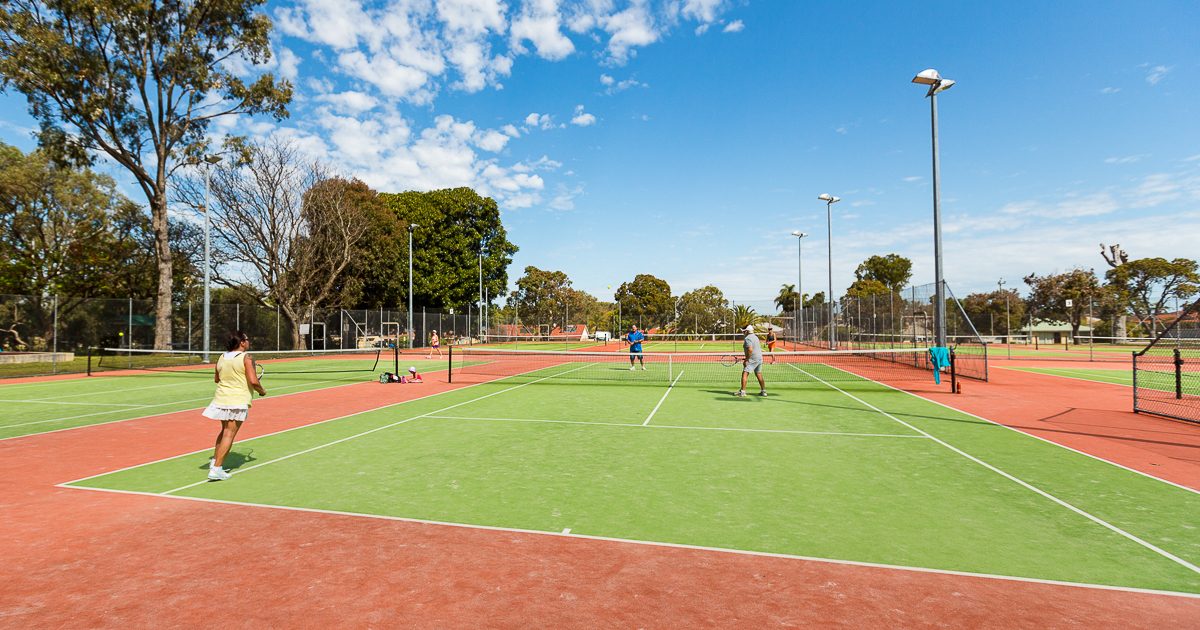 Wanneroo Tennis Club clubhouse and courts